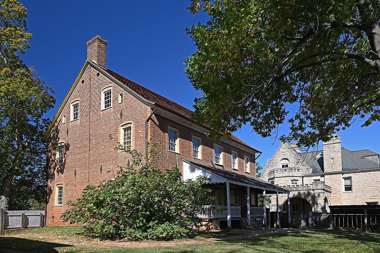 The brick Benjamin Vierling House in Old Salem.